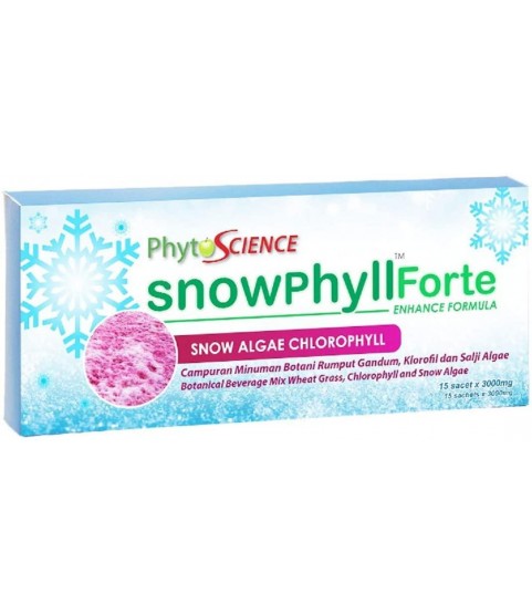 10 Boxes phytoscience snowphyll Forte (15sachets per Box)