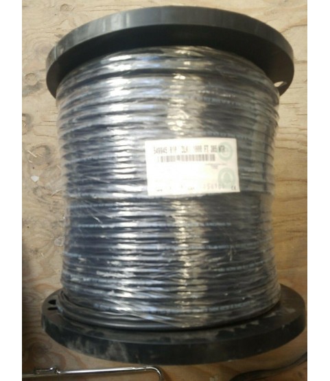 1000' Belden 549945 RG-59/U Cable 20 AWG Copper 75 Ohm w/ Siamese 18 AWG 2C wire