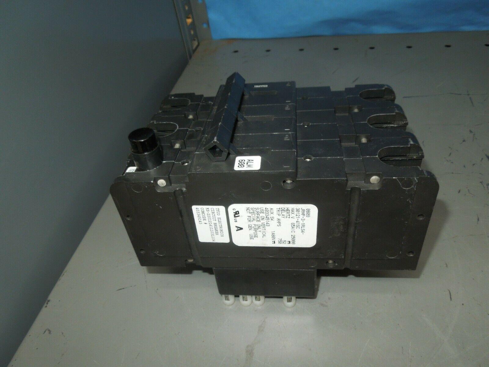 Details about   Airpax ALM-600 600A 3P 65V DC JRMP-3-1-RLS4-30121-41SC Circuit Breaker Used E-Ok 